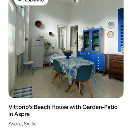 Vittorio's House With Garden-patio In Aspra